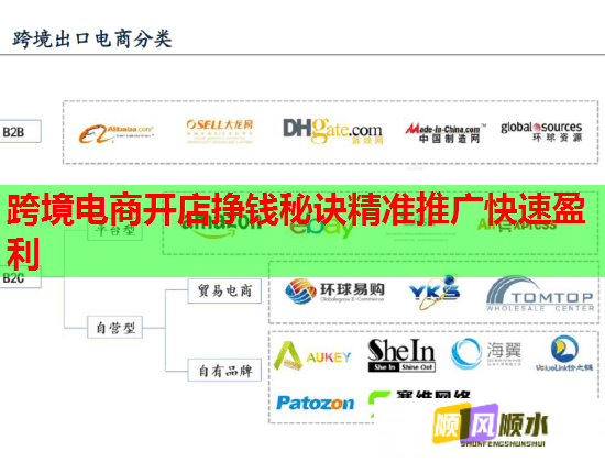 跨境电商开店挣钱秘诀精准推广快速盈利
