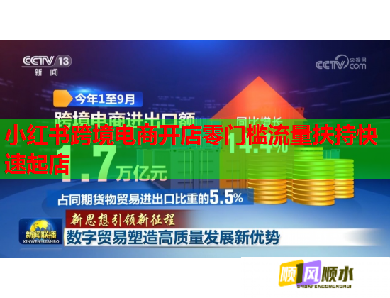 小红书跨境电商开店零门槛流量扶持快速起店
