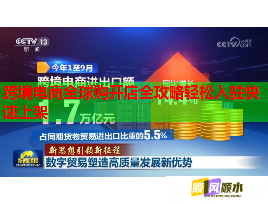 跨境电商全球购开店全攻略轻松入驻快速上架