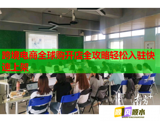 跨境电商全球购开店全攻略轻松入驻快速上架