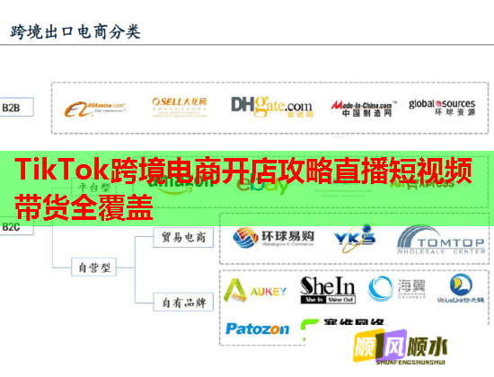 TikTok跨境电商开店攻略直播短视频带货全覆盖