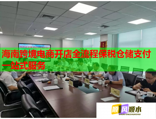 海南跨境电商开店全流程保税仓储支付一站式服务