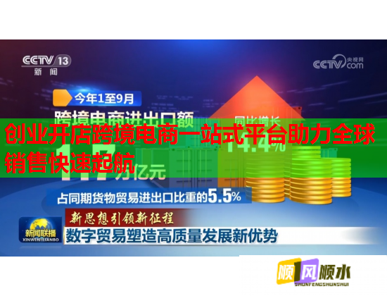 创业开店跨境电商一站式平台助力全球销售快速起航