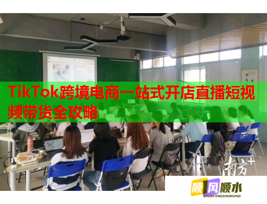 TikTok跨境电商一站式开店直播短视频带货全攻略