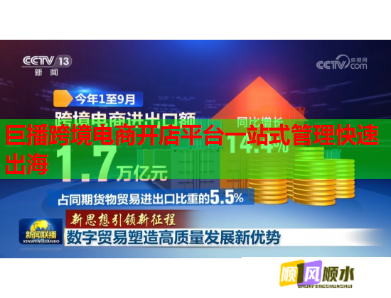 巨播跨境电商开店平台一站式管理快速出海
